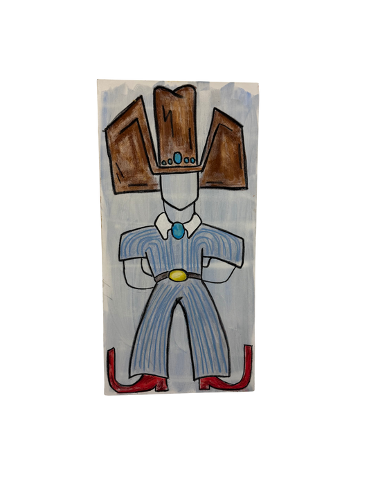 Individual Stripped Cowboy 1:1