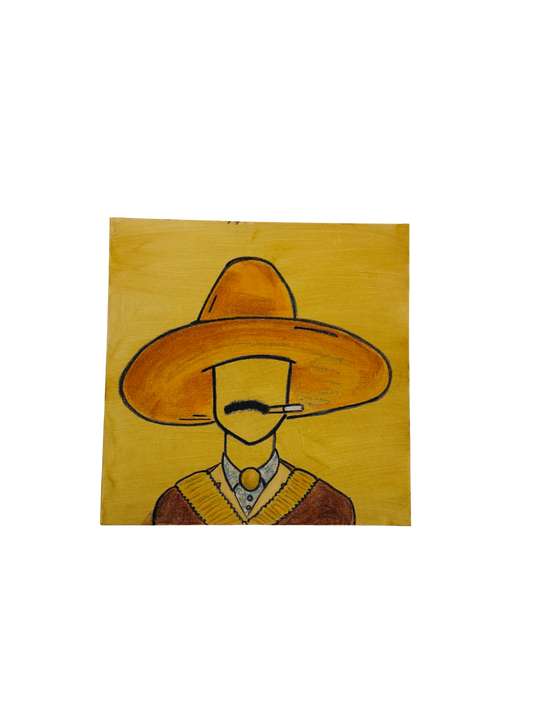 Sombrero Handlebar Cowboy 1:1